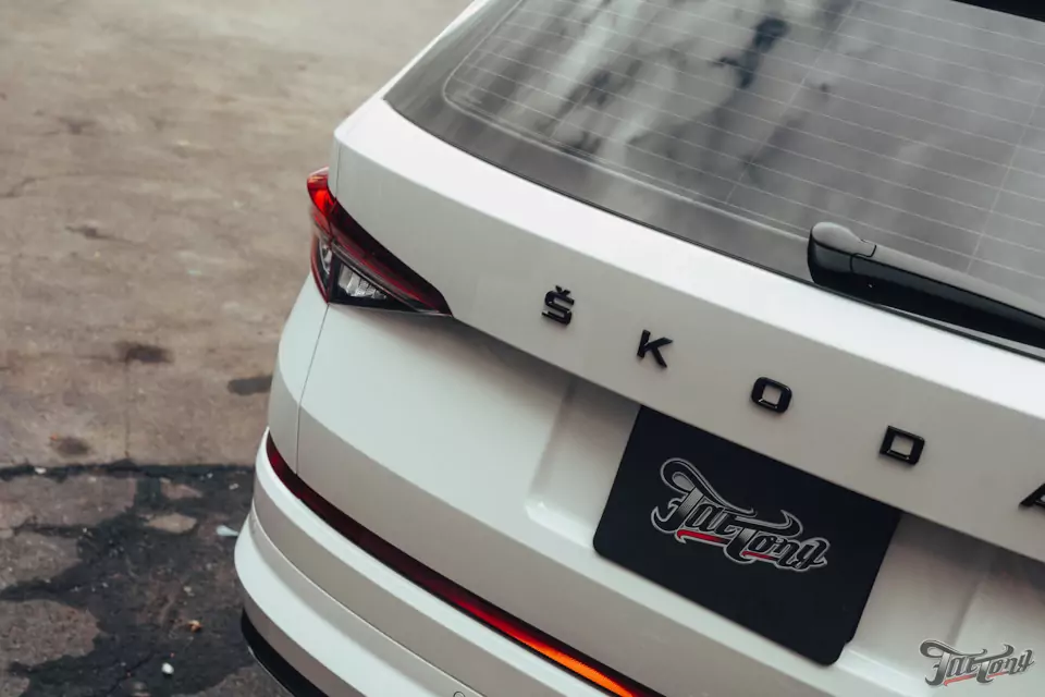Полировка кузова и обработка керамикой для Skoda Kodiaq